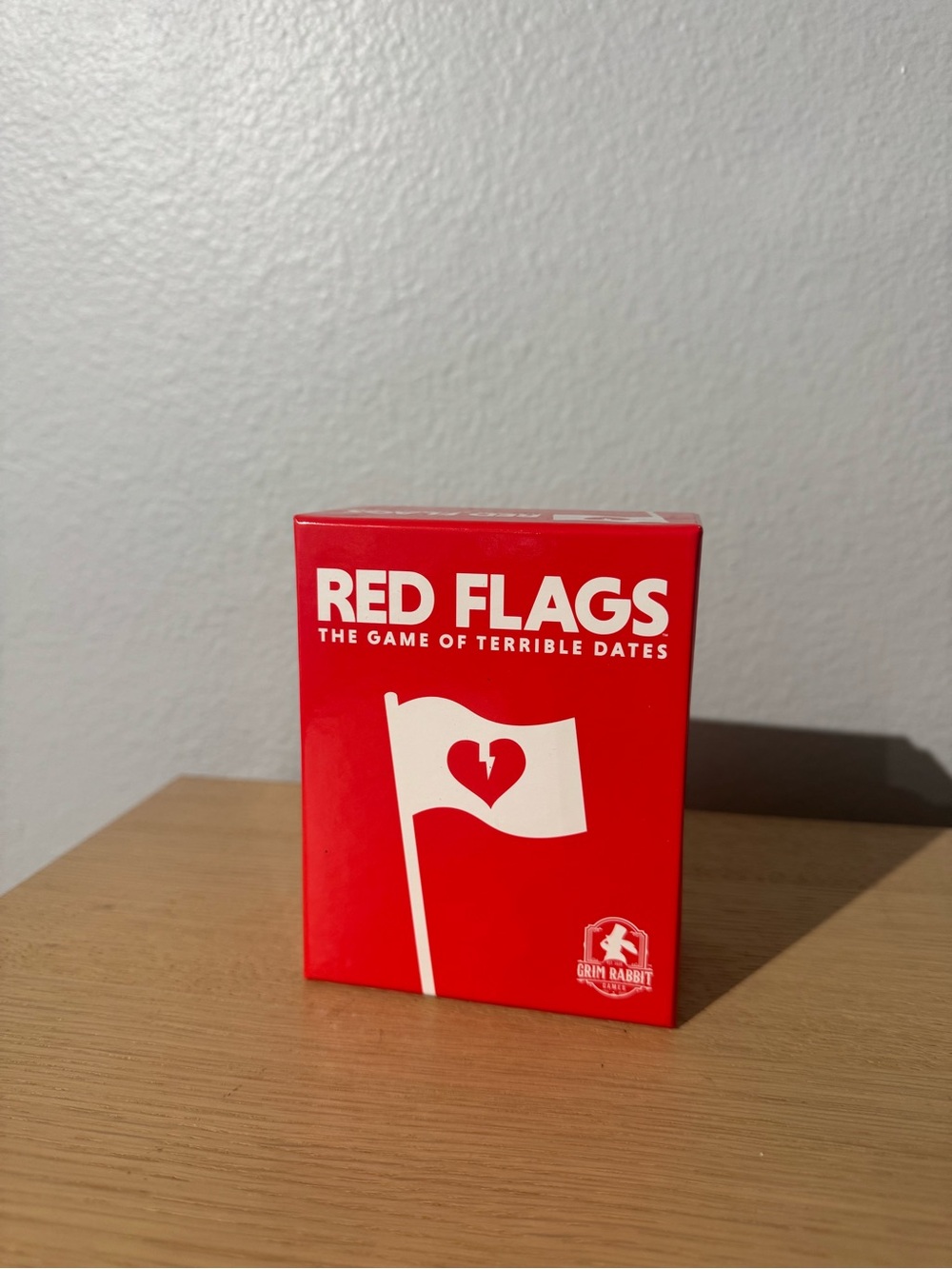 Party Card Game - Red Flags - Never Played